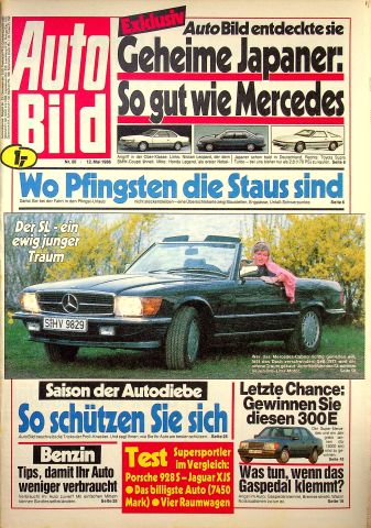 Deckblatt Auto Bild (20/1986)